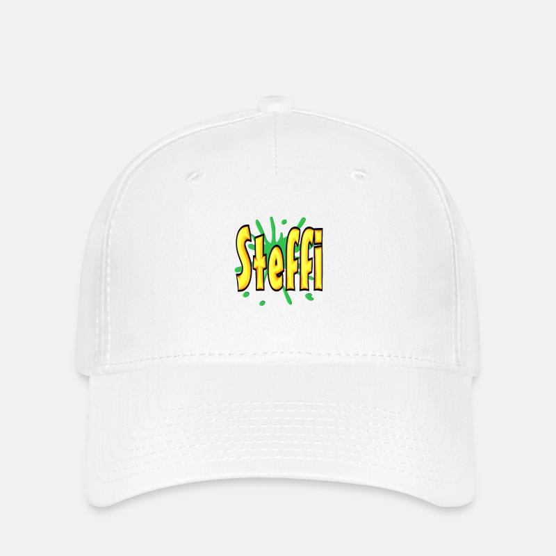 steffi2 - Casquette Flexfit - blanc