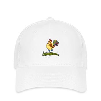Coq - Casquette Flexfit - blanc - Devant