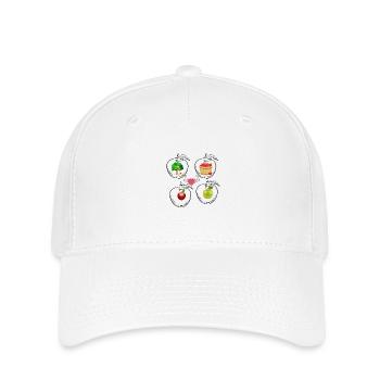 All the apples - Flexfit Cap - white - Front