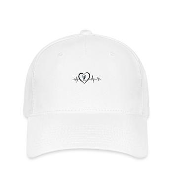 battement de cœur yoseikan budo - Casquette Flexfit - blanc - Devant