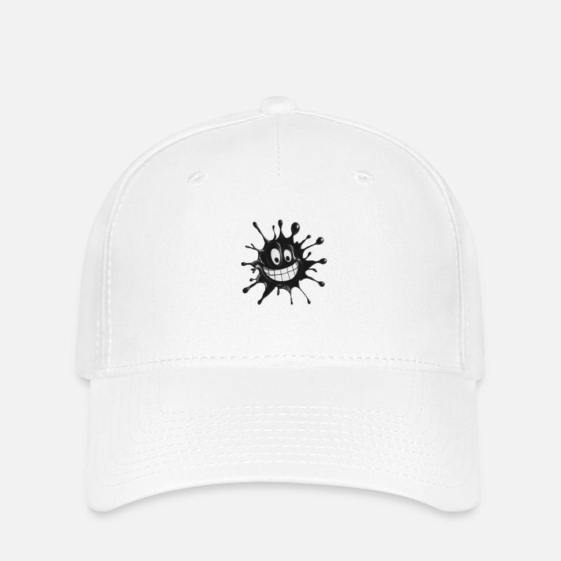 Fleck - Flexfit Cap - Weiß