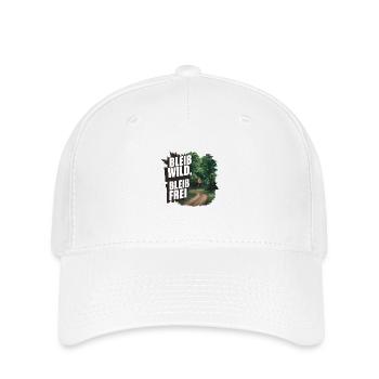 Stay wild, stay free - Flexfit Cap - white - Front