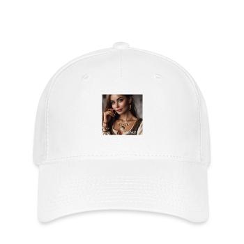 Runen - Flexfit Cap - Weiß - Vorne