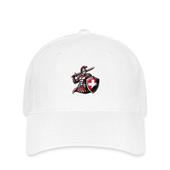 Gladiateur Suisse 3 - Casquette Flexfit - blanc - Devant