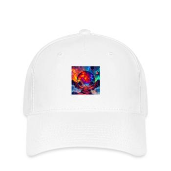 Fin du monde - Casquette Flexfit - blanc - Devant