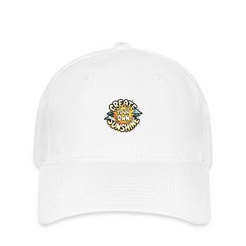 Create Your Own Sunshine – Strahlende Sonne - Flexfit Cap - white - Front