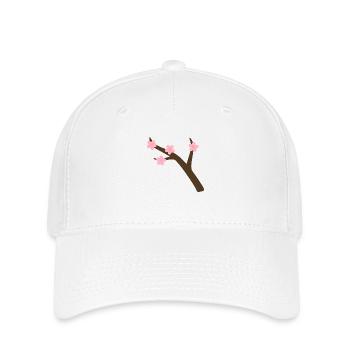 Sakura Branch - Flexfit Cap - white - Front