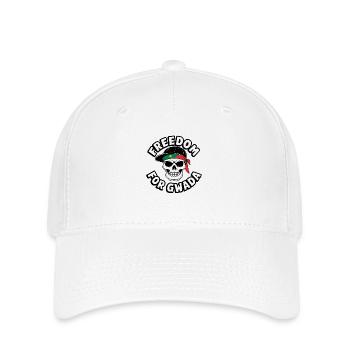 Freedom for Gwada - Flexfit Cap - white - Front