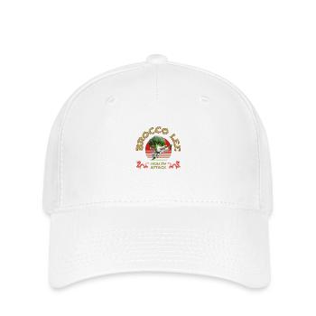 Brocco Lee - Health Attack - Flexfit Cap - Weiß - Vorne