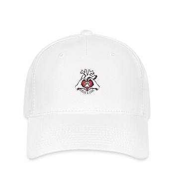 Rescue & Love - Flexfit Cap - white - Front