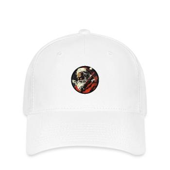 Der Nachdenkliche Weihnachtsmann - Flexfit Cap - Weiß - Vorne