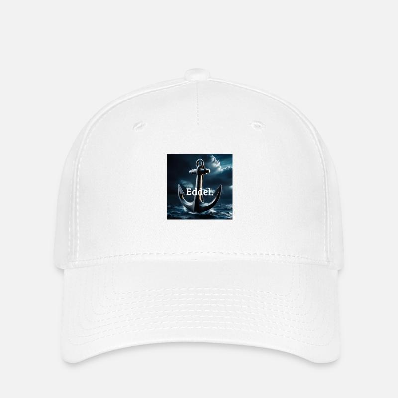 Eddel Anker - Casquette Flexfit - blanc