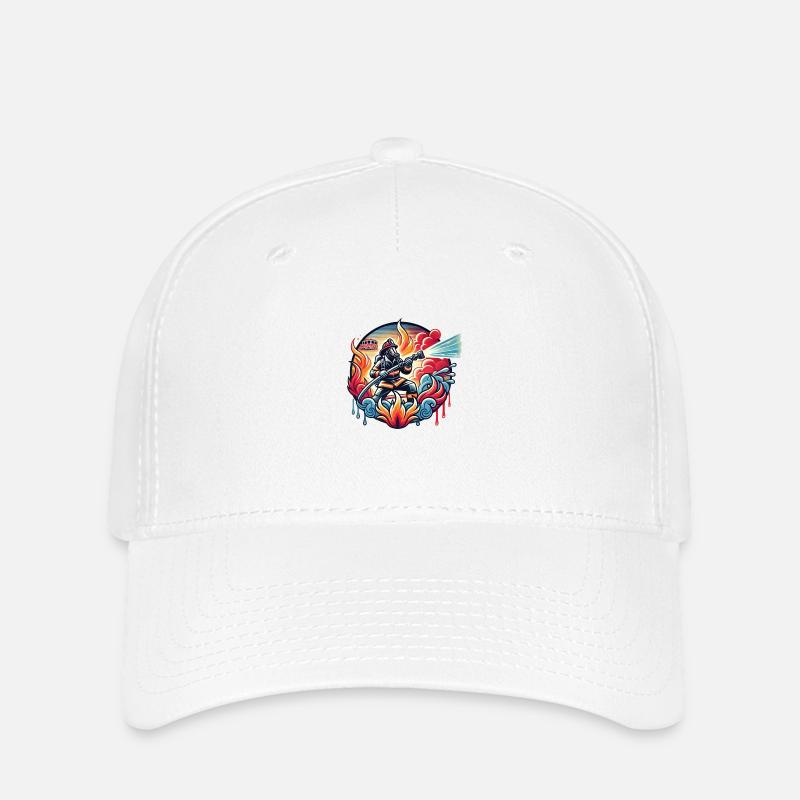 Fehrwehr Logo - Flexfit Cap - Weiß