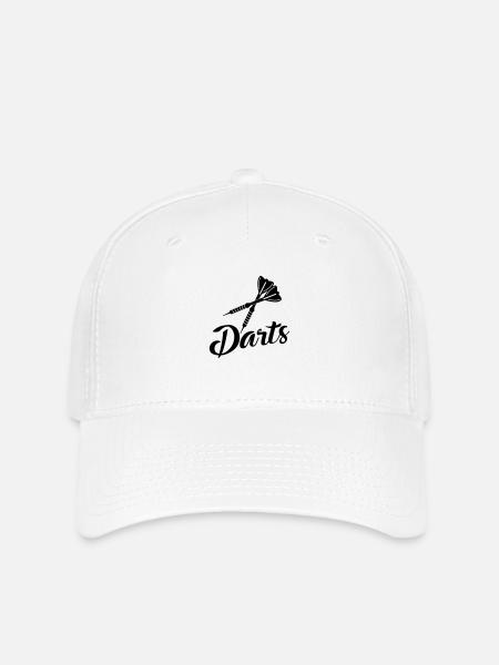 Darts - Flexfit Cap - Weiß