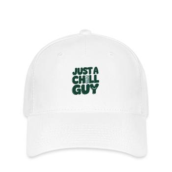 Paroles de Just a Chill Guys - Casquette Flexfit - blanc - Devant
