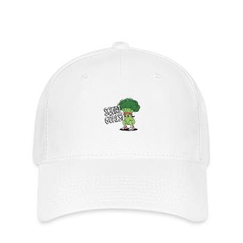 Squat Goals - Flexfit Cap - white - Front