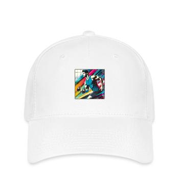 Sporty man - Flexfit Cap - white - Front