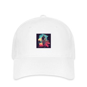 Bike - Flexfit Cap - white - Front