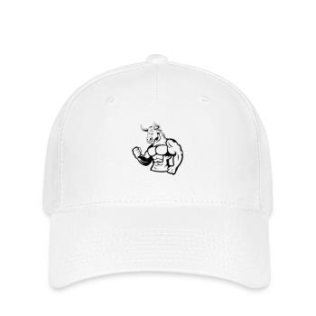 stier fitness - Flexfit Cap - Weiß - Vorne