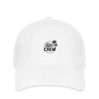 Mallorca Party Crew Sommer, Sonne & Partyfeeling - Flexfit Cap - Weiß - Vorne