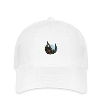 Das Reh und der Schwarzwald - Flexfit Cap - Weiß - Vorne