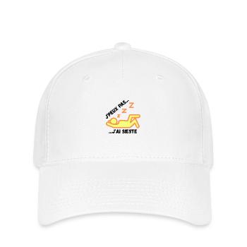 I can't I took a nap - Flexfit Cap - white - Front