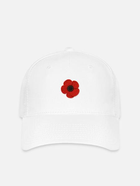 Blumen - Flexfit Cap - Weiß