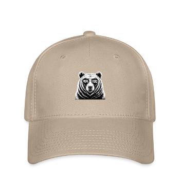 papa ours - Flexfit Cap - Khaki - Vorne
