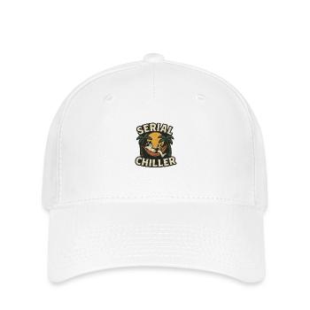 Serial Chiller Men - Flexfit Cap - white - Front