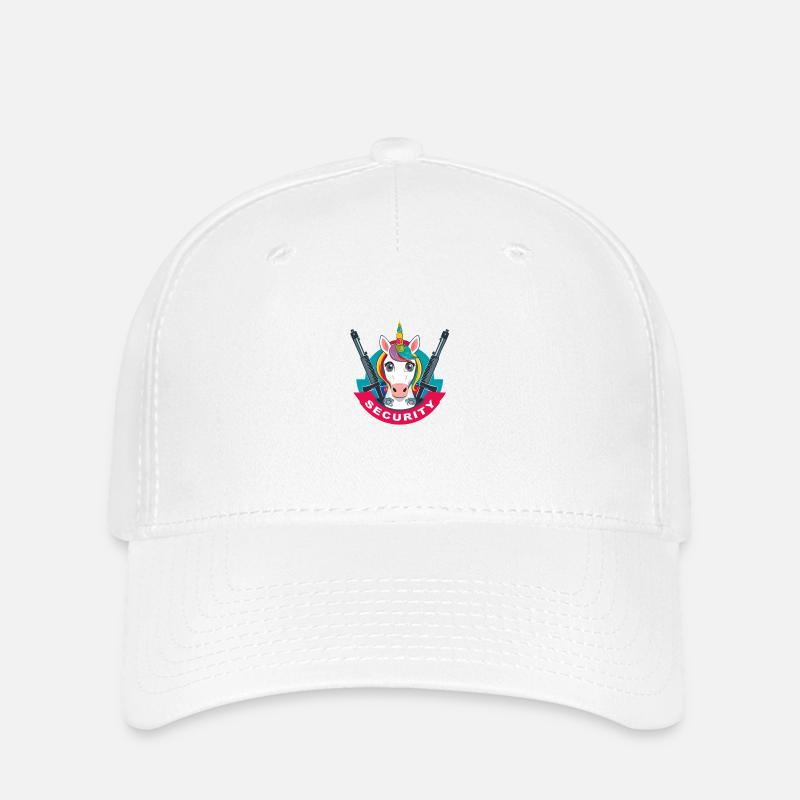 Unicorn Security - Flexfit Cap - white
