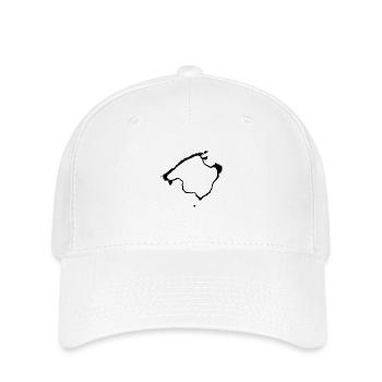 Contour de Majorque - Casquette Flexfit - blanc - Devant