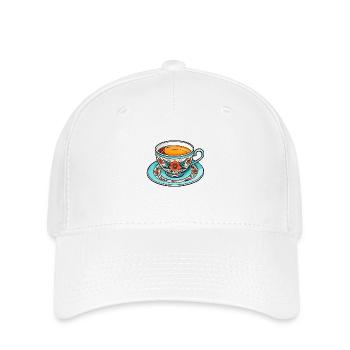 Teetasse Neo Traditional - Flexfit Cap - white - Front
