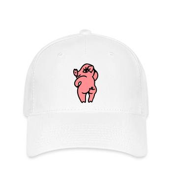 Sexy geile Sau - Flexfit Cap - Weiß - Vorne