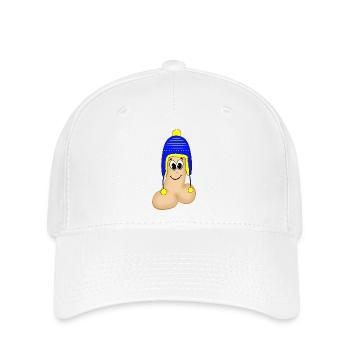 Pimmel - Flexfit Cap - Weiß - Vorne