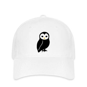 Eule - Flexfit Cap - Weiß - Vorne