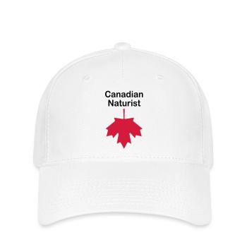 Canadian Naturist - Flexfit Cap - white - Front