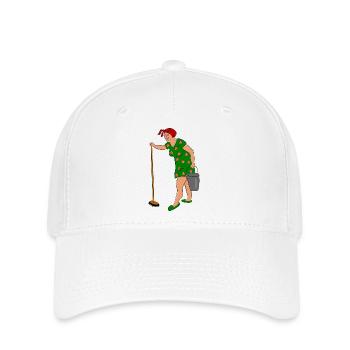 woman - Flexfit Cap - white - Front