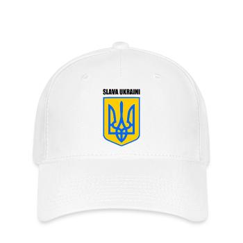 Slava ukraini - Flexfit Cap - white - Front
