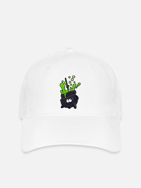 Magical Cauldron - Flexfit Cap - Weiß