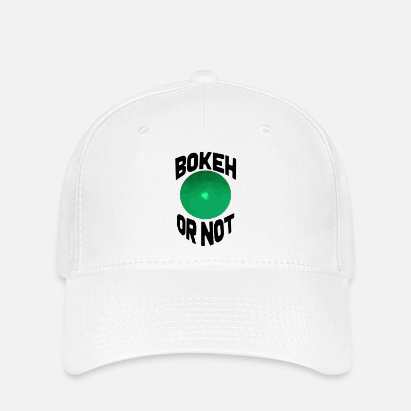 Bokeh or not - Casquette Flexfit - blanc