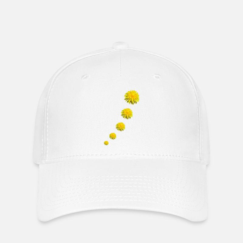 DANDELIONS II - Flexfit Cap - white