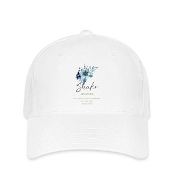 Shukr Gratitude Calligraphy Art - Flexfit Cap - white - Front