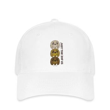 Morse Juste nous 3 - Casquette Flexfit - blanc - Devant