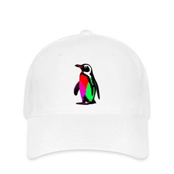 Penguin - Flexfit Cap - white - Front