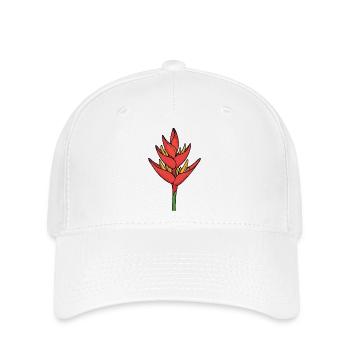 Lotus berthelotii - Flexfit Cap - Weiß - Vorne