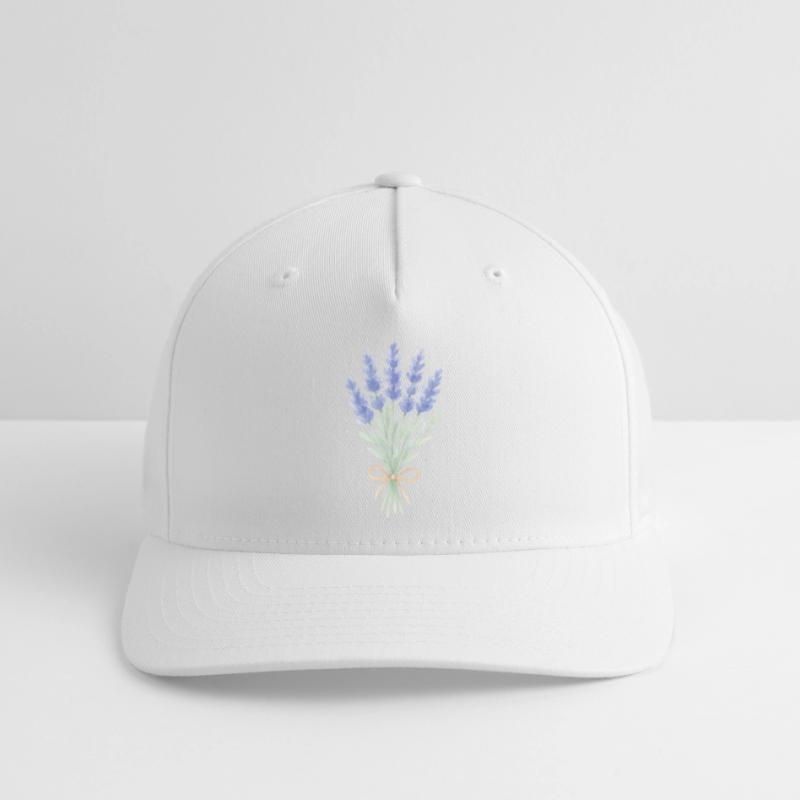 Lavendel Sträußchen Flexfit Cap