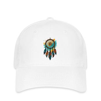 Attrape-rêves - Casquette Flexfit - blanc - Devant