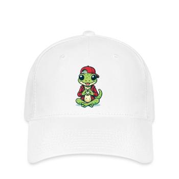 Love Gecko Style - Flexfit Cap - Weiß - Vorne