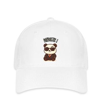 PANDASTISCH! - Kawaii Panda Humor - Flexfit Cap - Weiß - Vorne