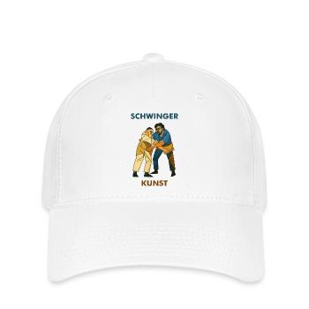 schwinger kunst - Flexfit Cap - Weiß - Vorne